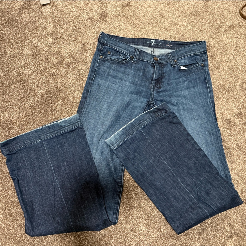 7 For All Mankind Blue Jeans